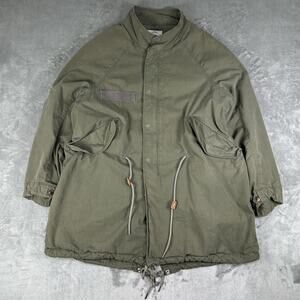 Fintoe Dotera Coat Japanese fire in the hole Style Cotton Size 0 Mens Xs